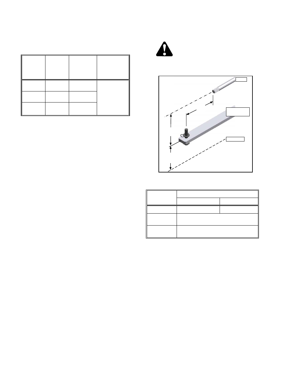 Caution, 3 tractor setup: pull-type | MacDon A40-D Pull-Type User Manual | Page 34 / 182