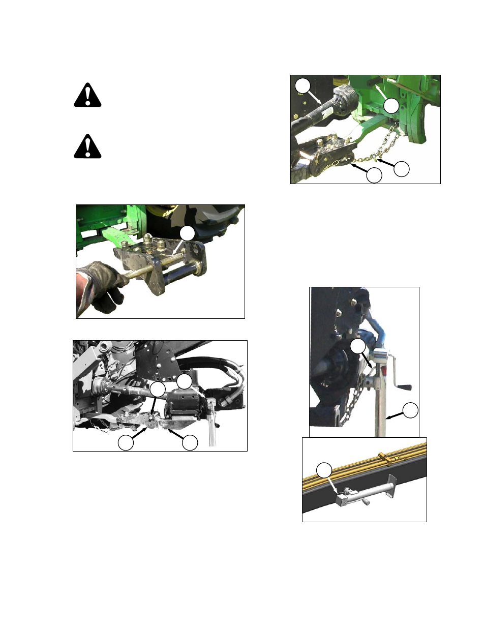 Caution | MacDon A40-D Pull-Type User Manual | Page 37 / 182