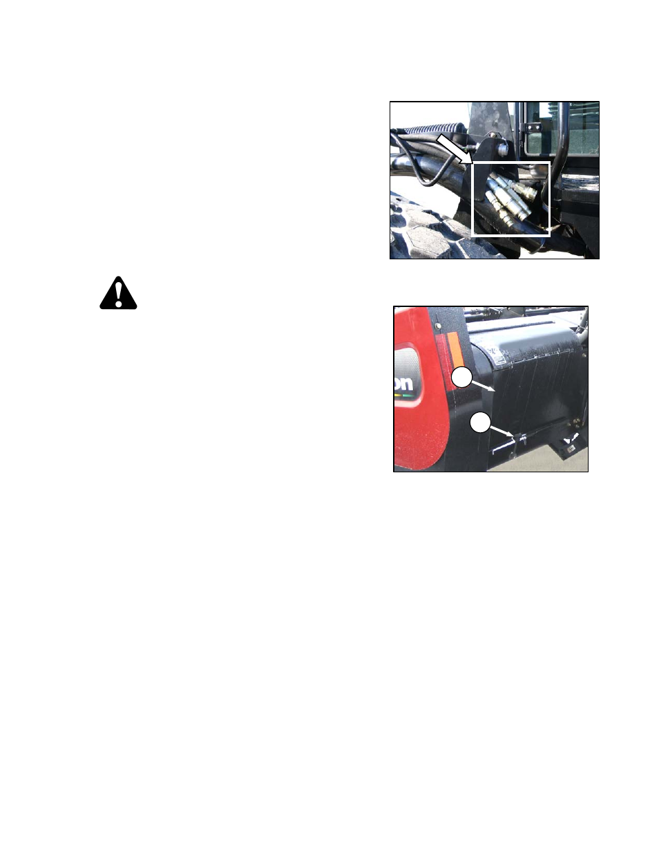 Caution | MacDon A40-D Pull-Type User Manual | Page 43 / 182