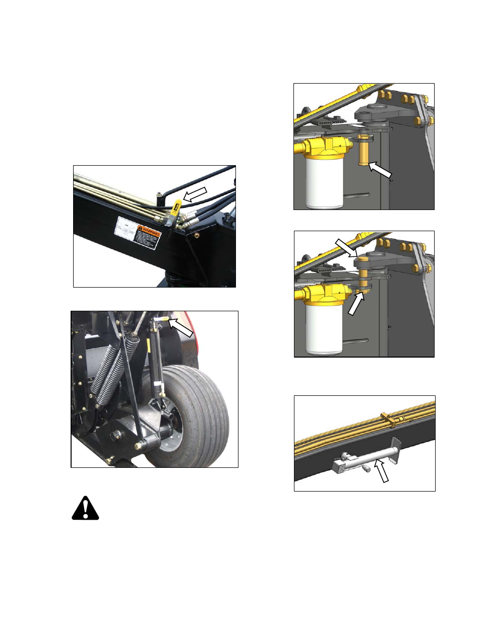 Warning | MacDon A40-D Pull-Type User Manual | Page 57 / 182