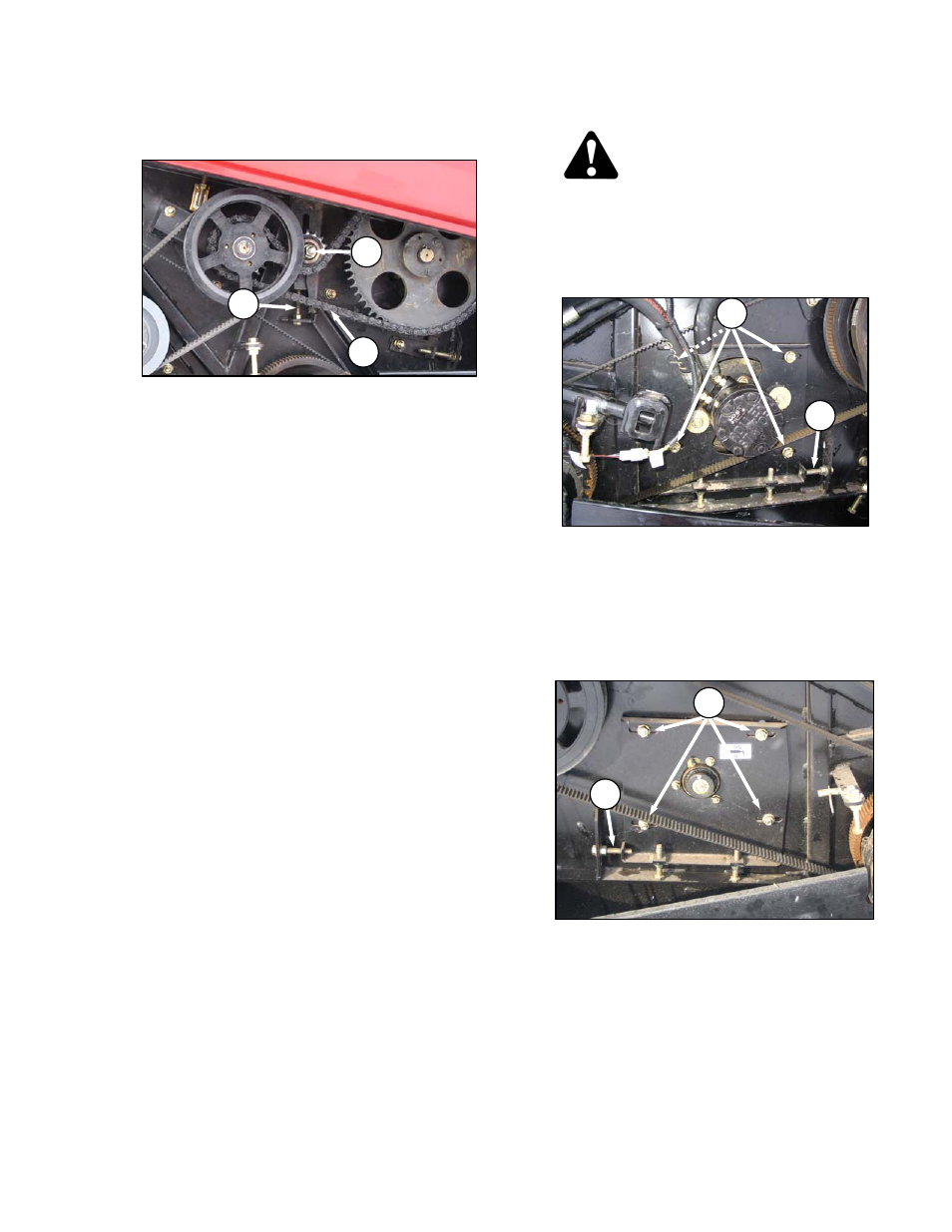 Caution | MacDon A40-D Pull-Type User Manual | Page 75 / 182