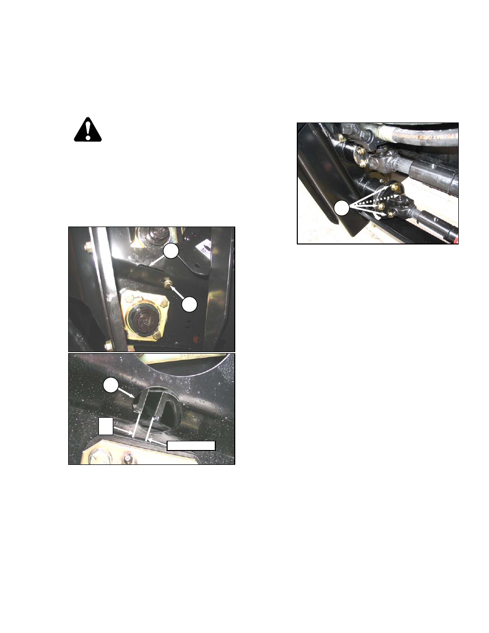 Warning | MacDon A40-D Pull-Type User Manual | Page 87 / 182