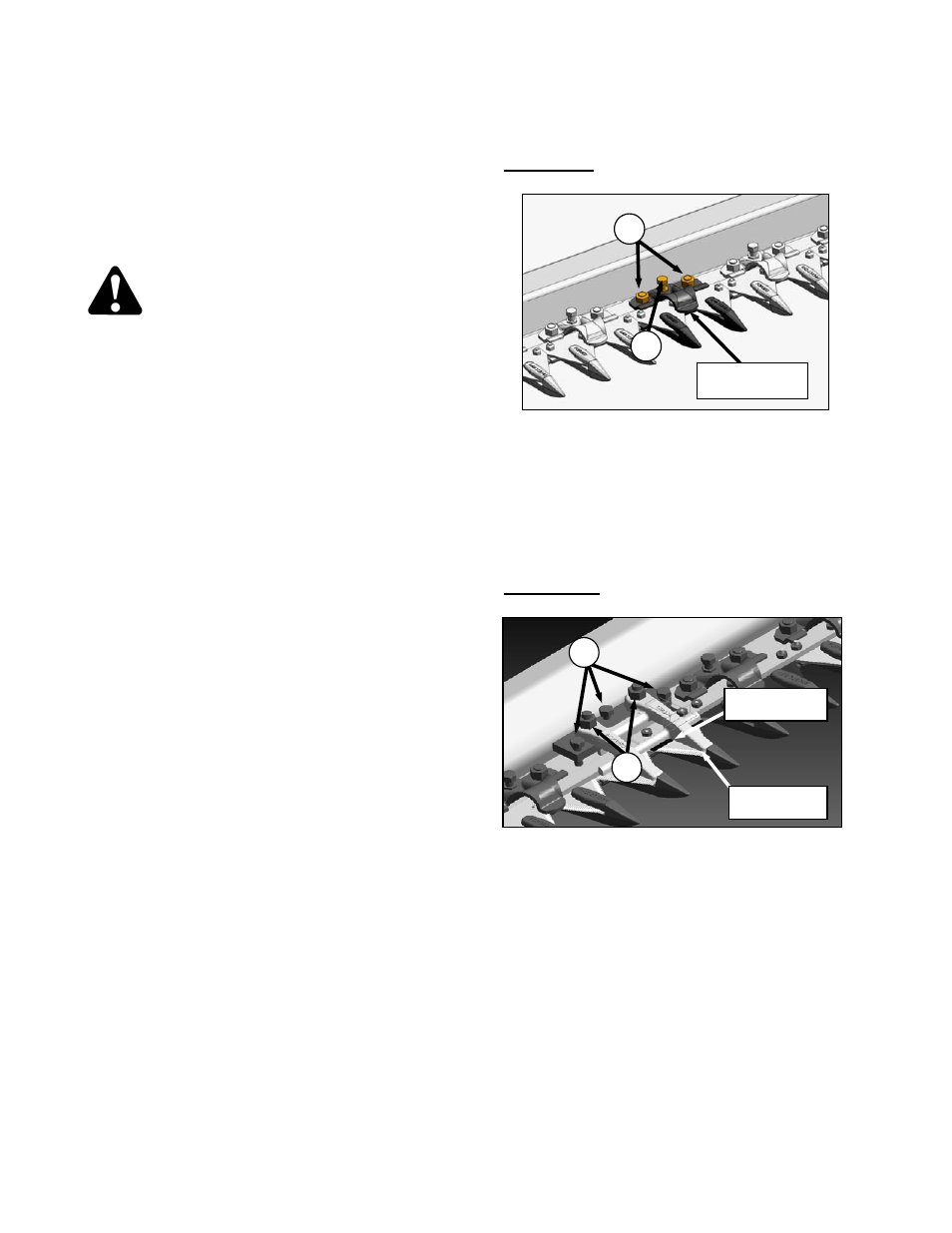 Caution | MacDon A40-D User Manual | Page 128 / 193