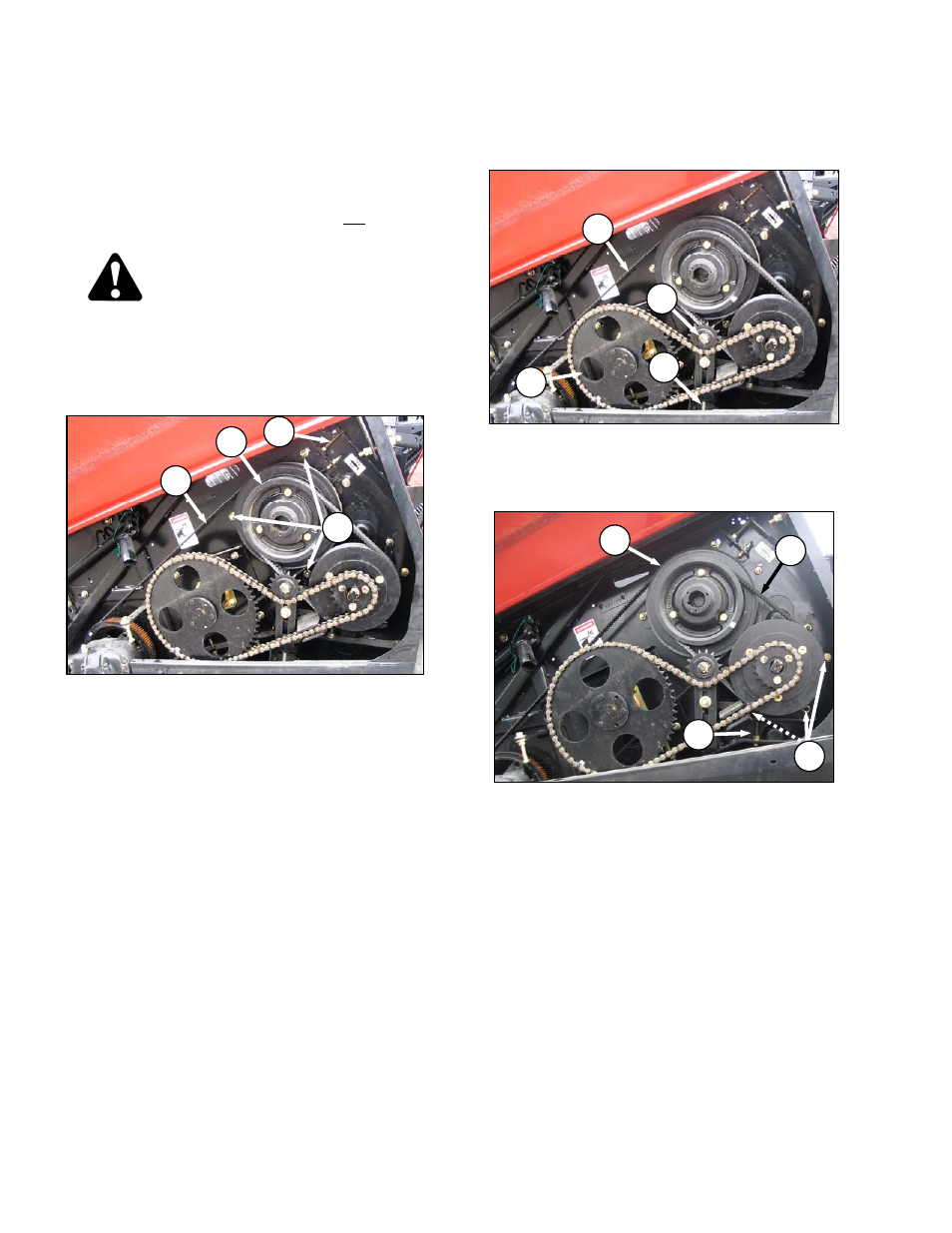 Caution | MacDon A40-D User Manual | Page 132 / 193
