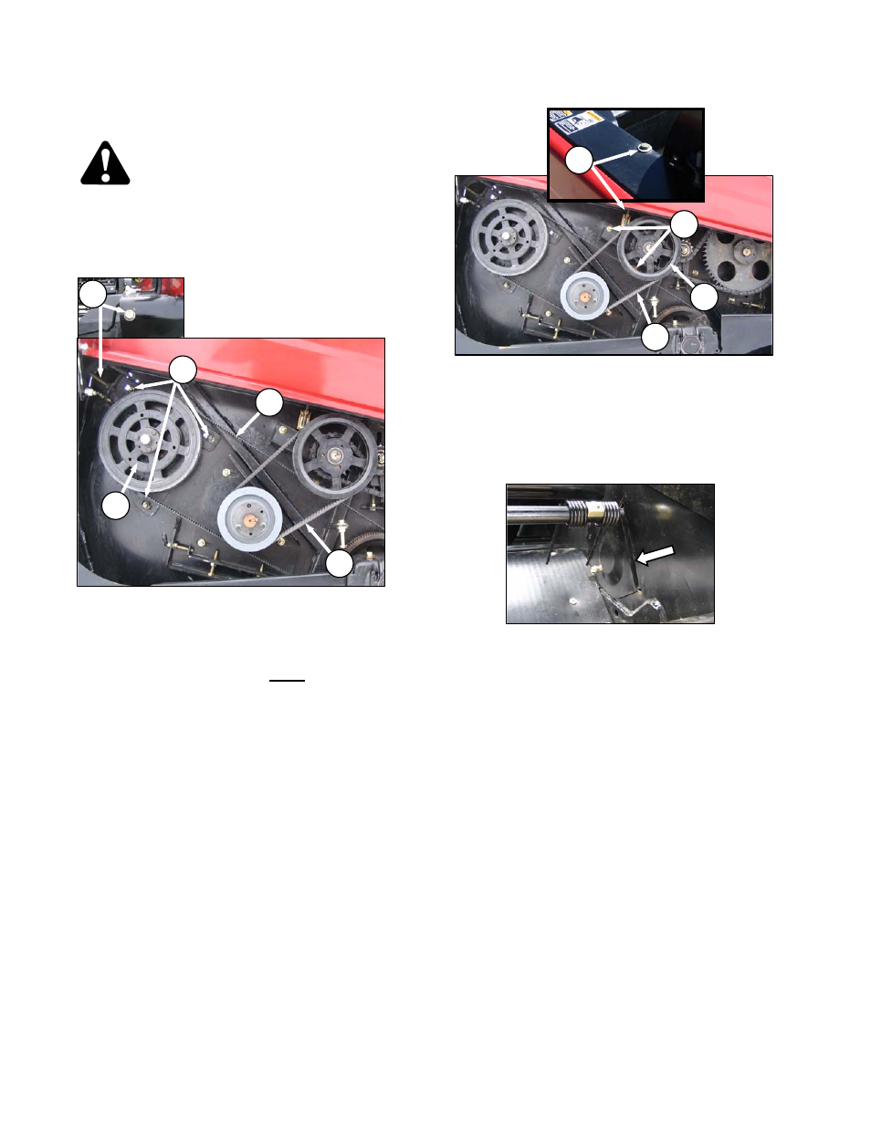 Caution | MacDon A40-D User Manual | Page 136 / 193