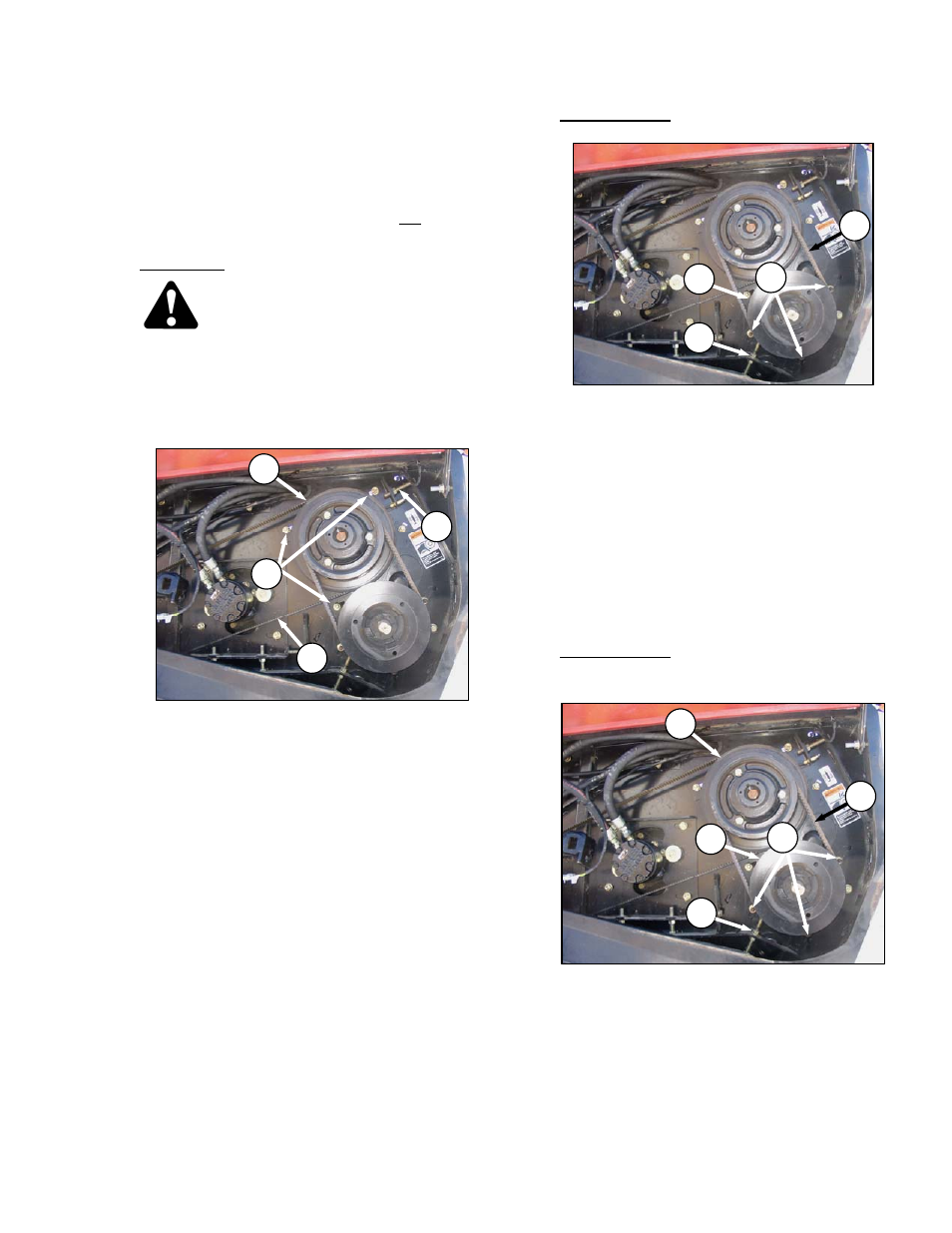 Caution | MacDon A40-D User Manual | Page 137 / 193