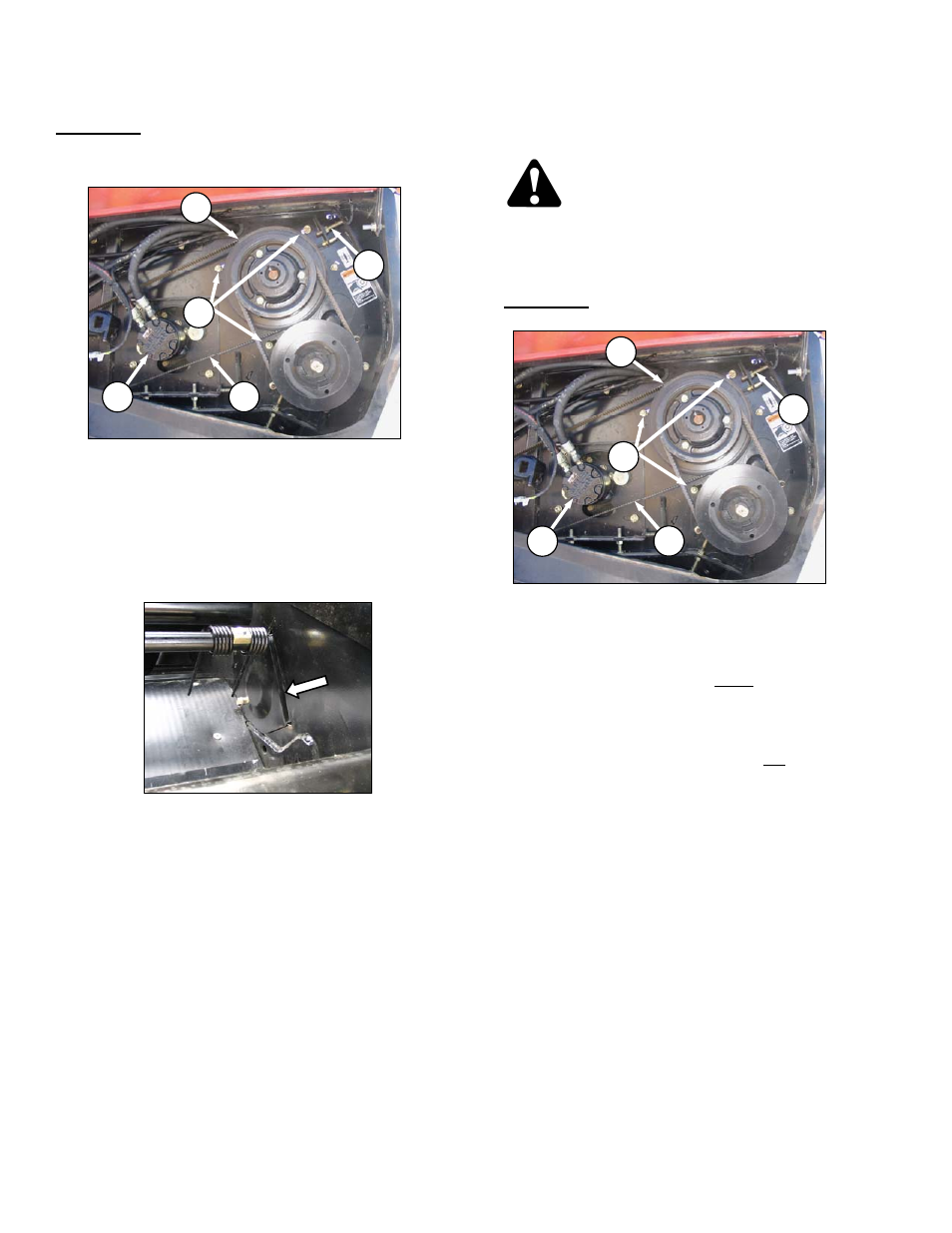 Caution | MacDon A40-D User Manual | Page 138 / 193