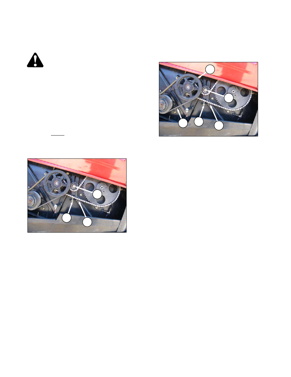 Caution | MacDon A40-D User Manual | Page 146 / 193