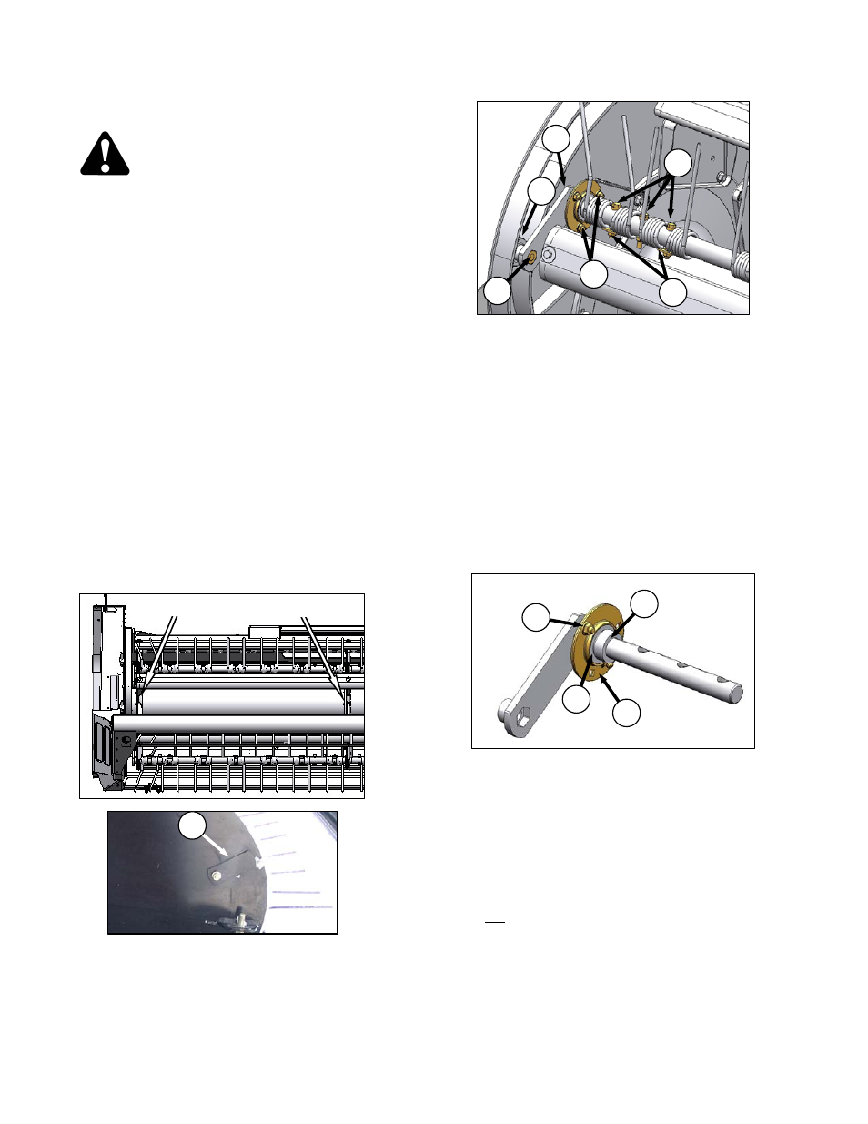 Caution | MacDon A40-D User Manual | Page 150 / 193