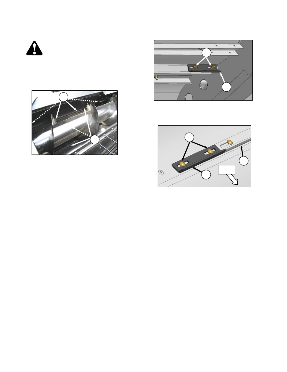 Warning | MacDon A40-D User Manual | Page 160 / 193