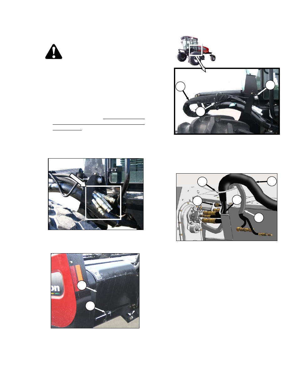 Caution | MacDon A40-D User Manual | Page 37 / 193