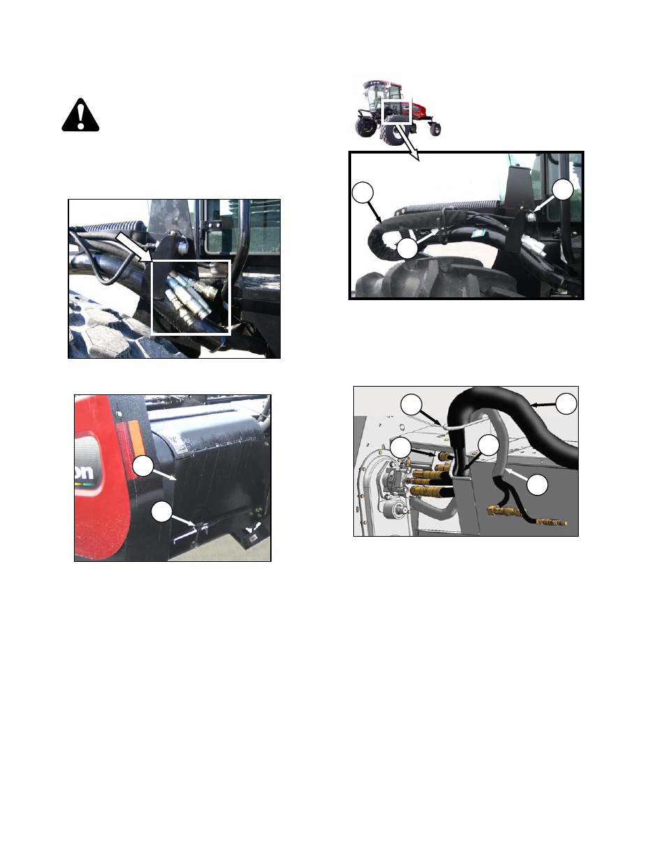 Caution | MacDon A40-D User Manual | Page 40 / 193