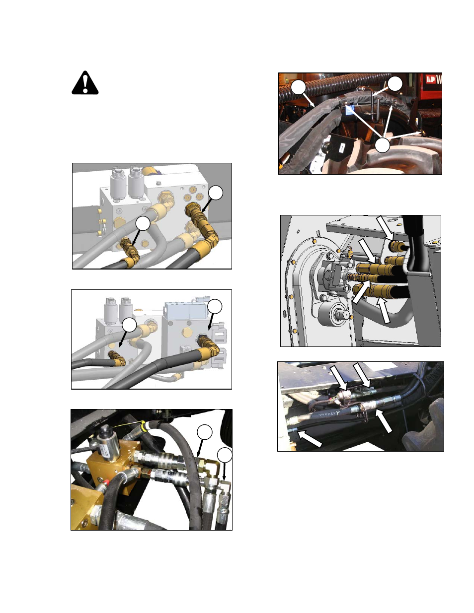 Caution | MacDon A40-D User Manual | Page 49 / 193