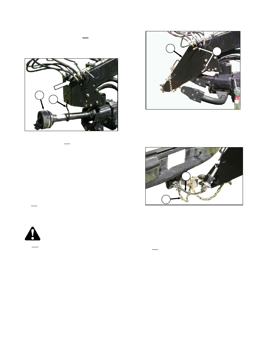 Caution | MacDon A40-D User Manual | Page 52 / 193