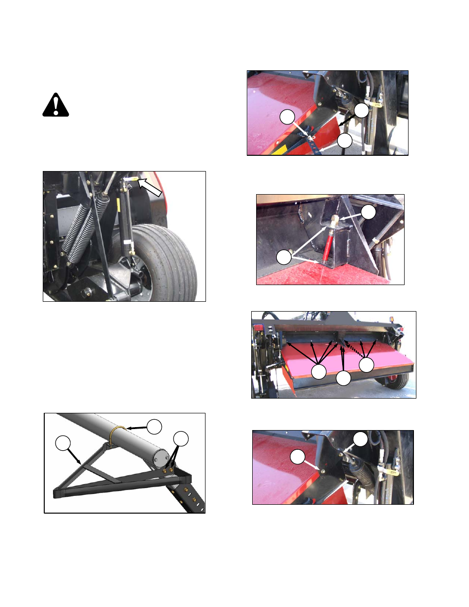 Caution | MacDon A40-D User Manual | Page 54 / 193