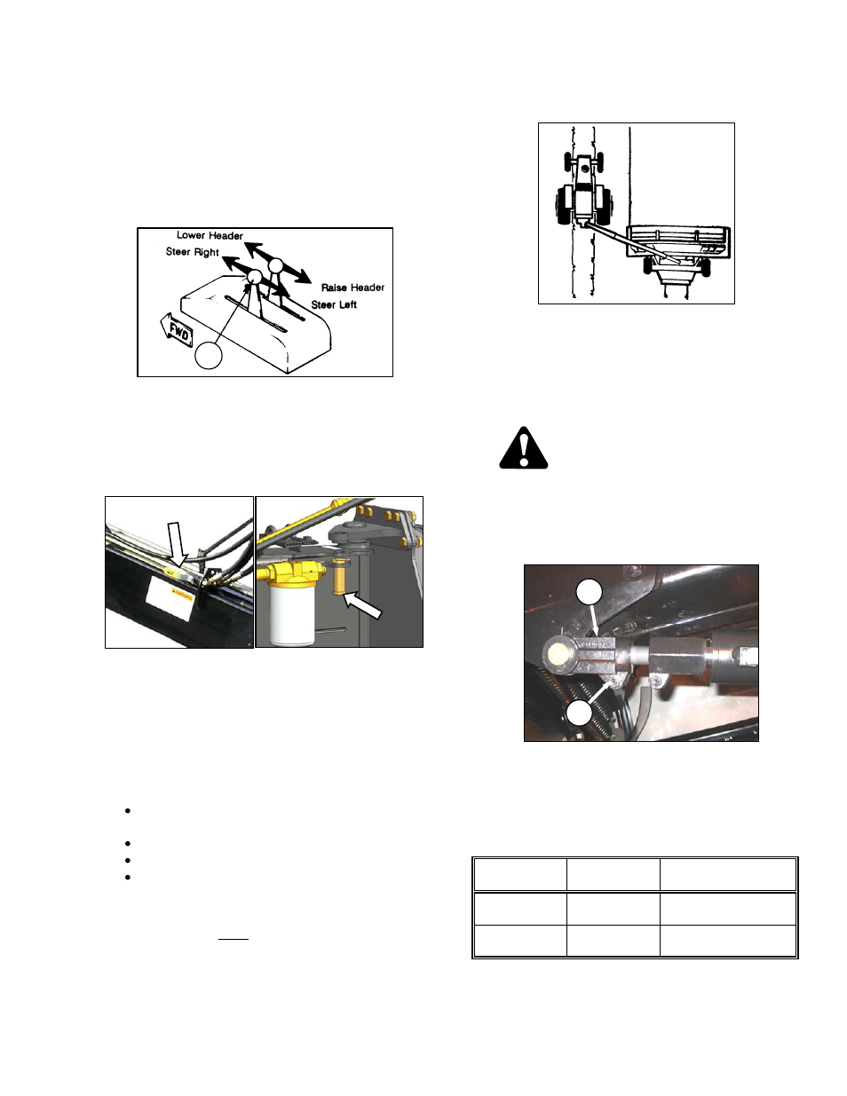 Caution | MacDon A40-D User Manual | Page 61 / 193