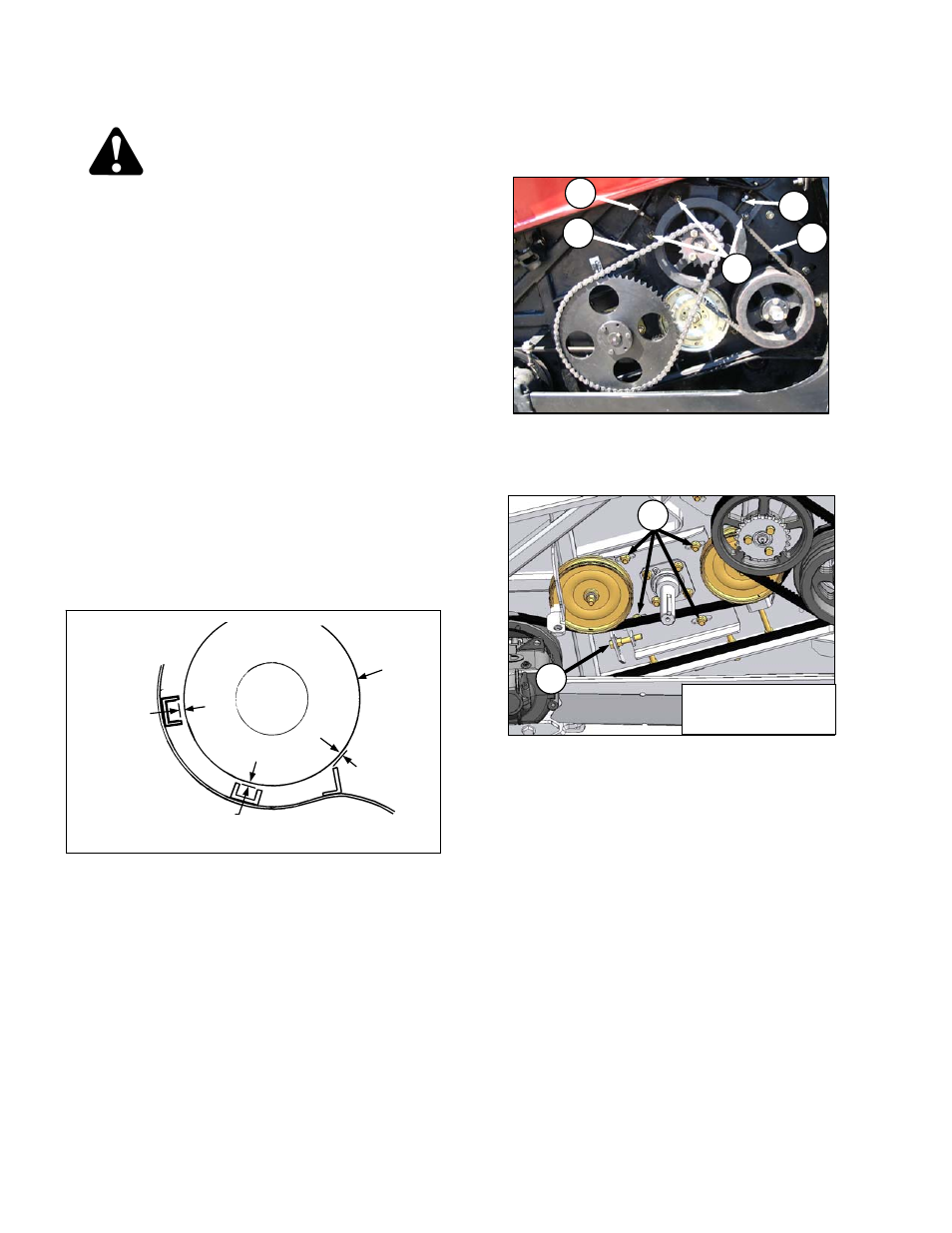 Caution | MacDon A40-D User Manual | Page 68 / 193