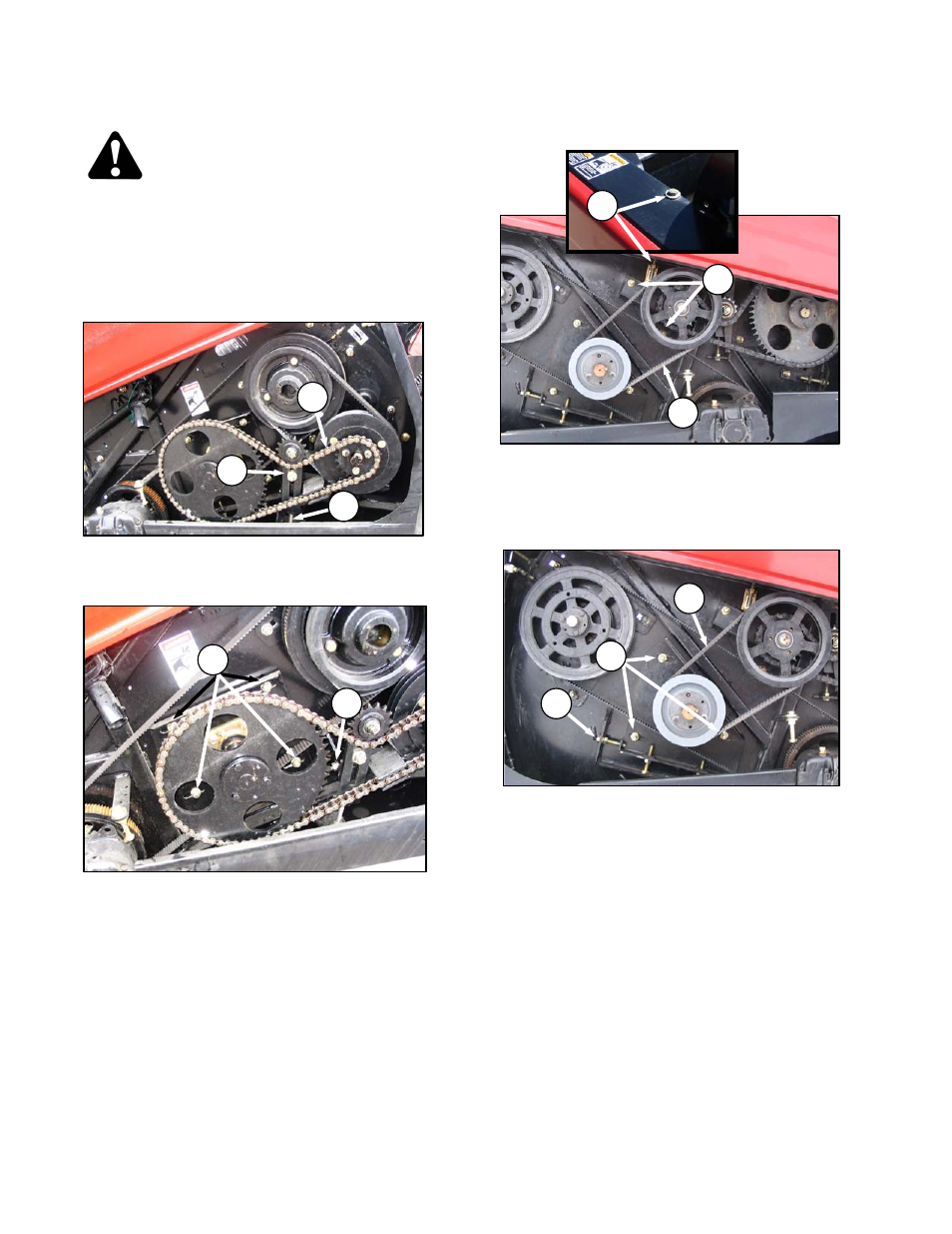 Caution | MacDon A40-D User Manual | Page 72 / 193