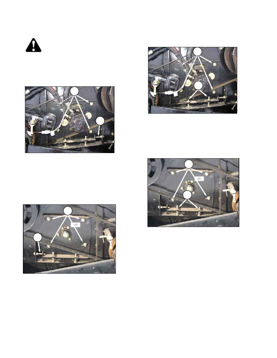 Caution | MacDon A40-D User Manual | Page 76 / 193