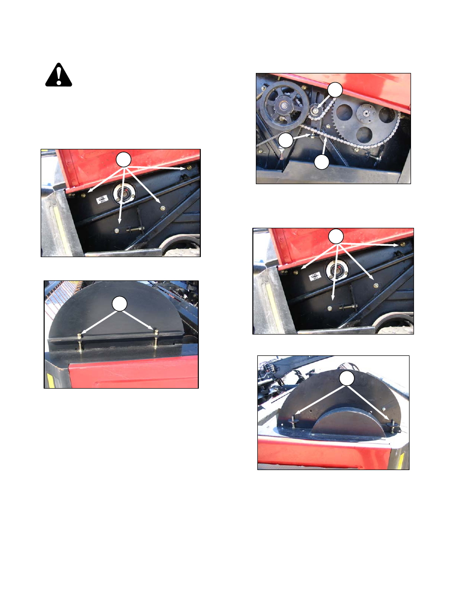 Caution | MacDon A40-D User Manual | Page 78 / 193