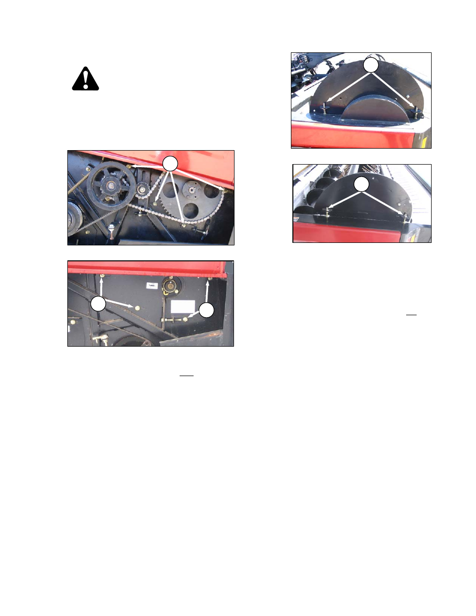 Caution | MacDon A40-D User Manual | Page 81 / 193