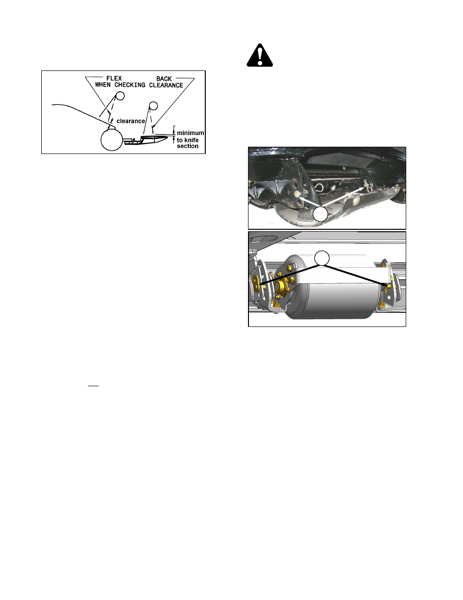 Warning | MacDon A40-D User Manual | Page 82 / 193