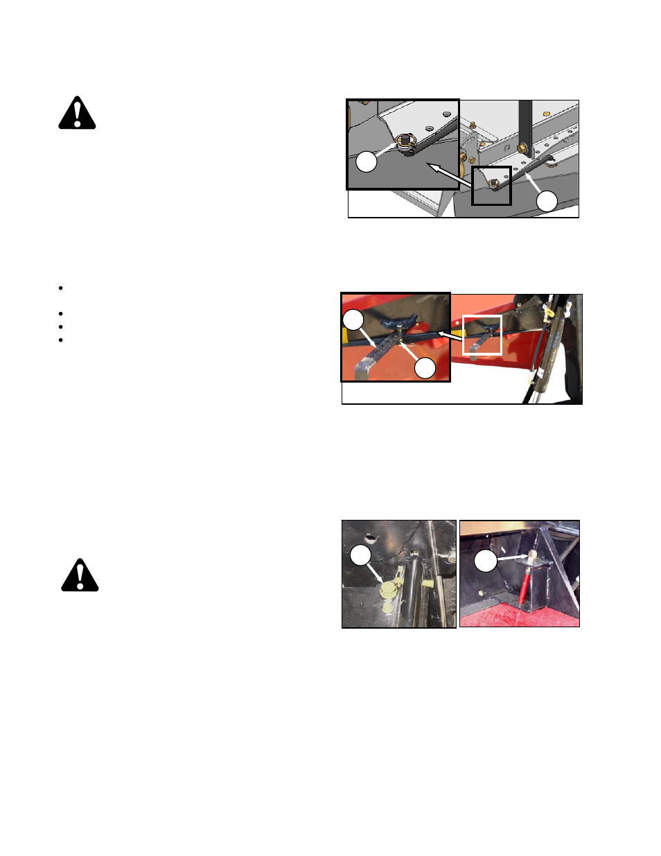 Warning, Caution | MacDon A40-D User Manual | Page 90 / 193