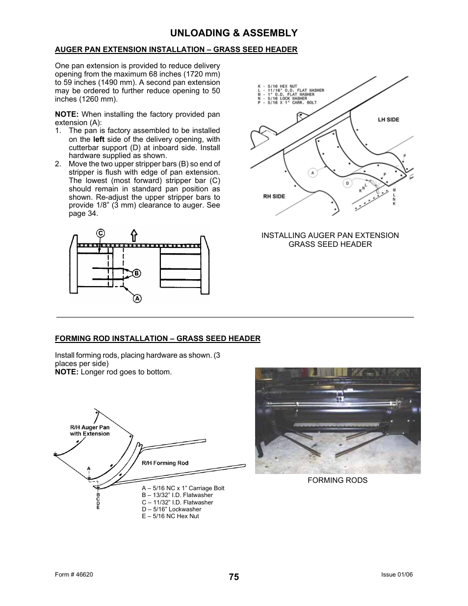 Unloading & assembly | MacDon 922 User Manual | Page 77 / 84