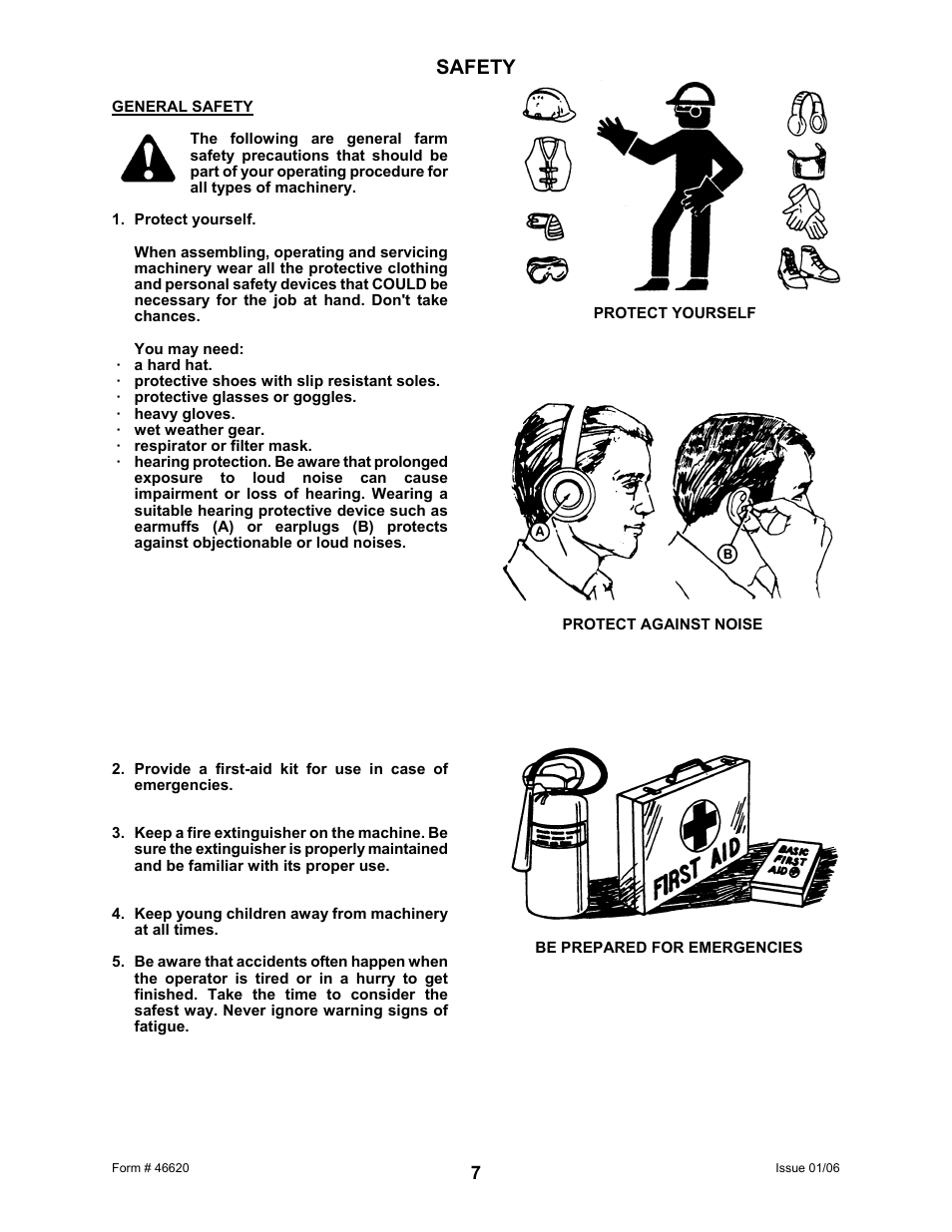Safety | MacDon 922 User Manual | Page 9 / 84