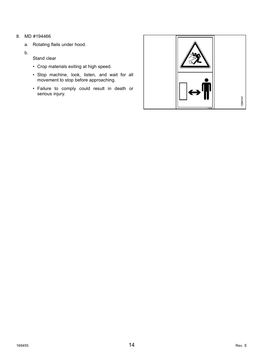 MacDon R85 Rotary Disc 13 Foot Self-Propelled Windrower Header User Manual | Page 22 / 168