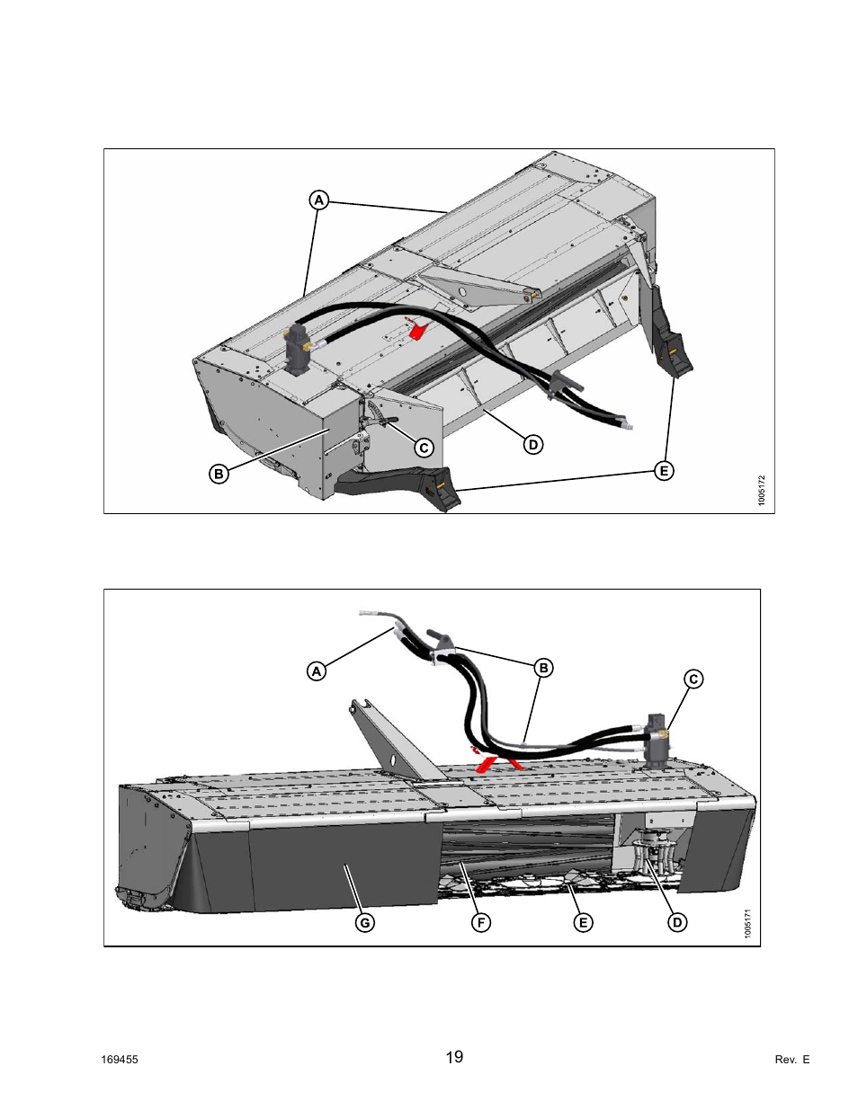 3component identification, Component identification | MacDon R85 Rotary Disc 13 Foot Self-Propelled Windrower Header User Manual | Page 27 / 168