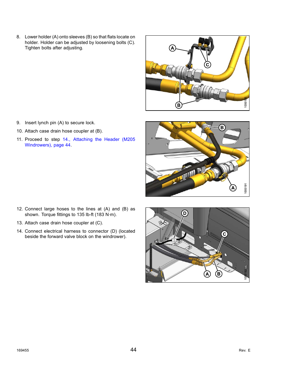 MacDon R85 Rotary Disc 13 Foot Self-Propelled Windrower Header User Manual | Page 52 / 168