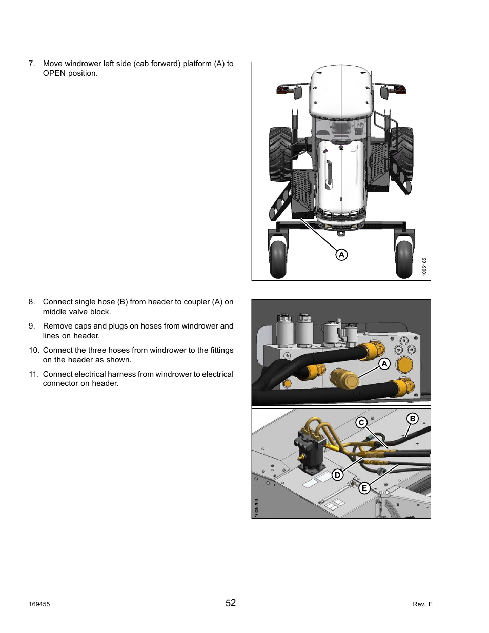 Operation | MacDon R85 Rotary Disc 13 Foot Self-Propelled Windrower Header User Manual | Page 60 / 168