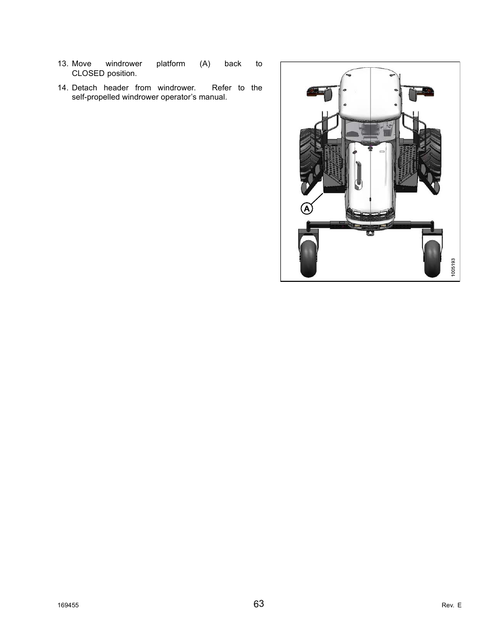 MacDon R85 Rotary Disc 13 Foot Self-Propelled Windrower Header User Manual | Page 71 / 168