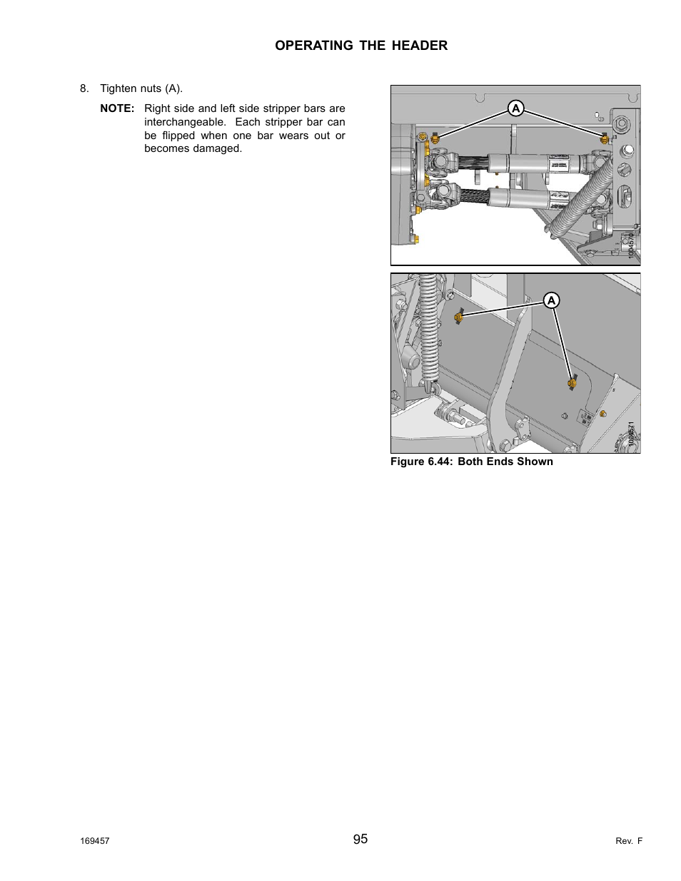 MacDon R85 Rotary Disc 16 Foot Self-Propelled Windrower Headers User Manual | Page 103 / 182