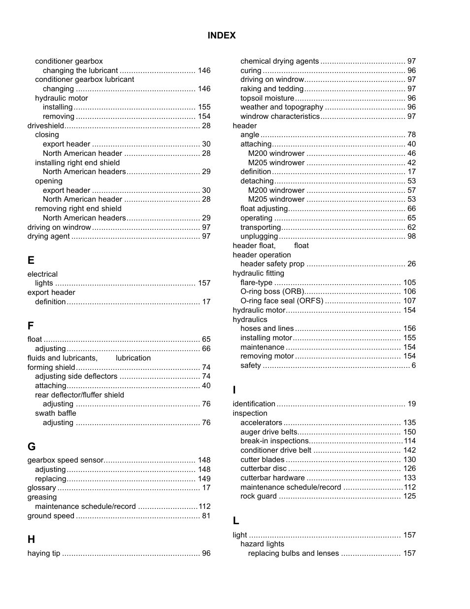 MacDon R85 Rotary Disc 16 Foot Self-Propelled Windrower Headers User Manual | Page 178 / 182