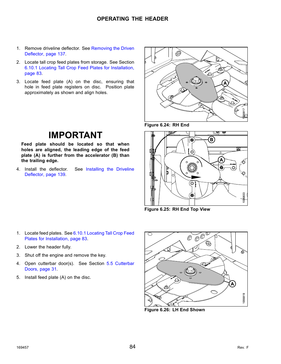 Important | MacDon R85 Rotary Disc 16 Foot Self-Propelled Windrower Headers User Manual | Page 92 / 182