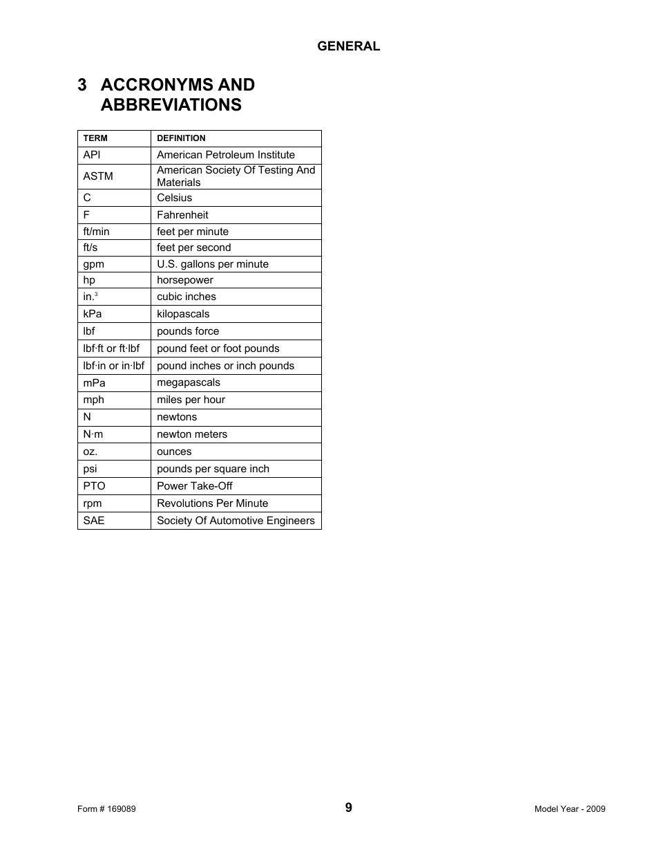 3 accronyms and abbreviations | MacDon R80 Rotary Disc User Manual | Page 11 / 103