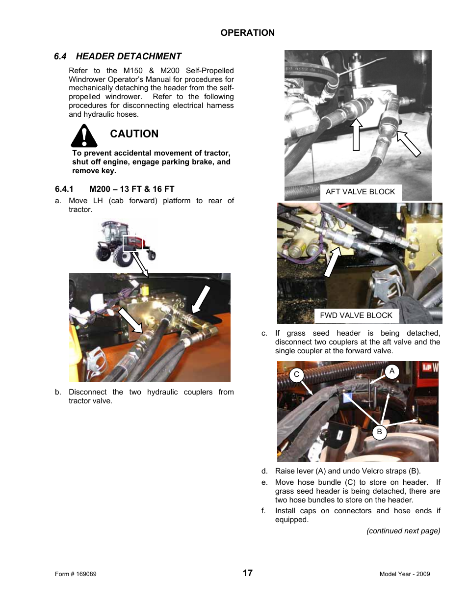 Caution | MacDon R80 Rotary Disc User Manual | Page 19 / 103