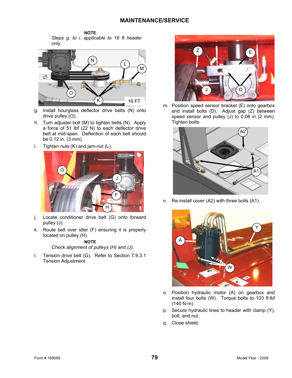MacDon R80 Rotary Disc User Manual | Page 81 / 103