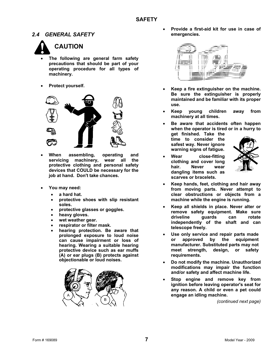 Caution | MacDon R80 Rotary Disc User Manual | Page 9 / 103