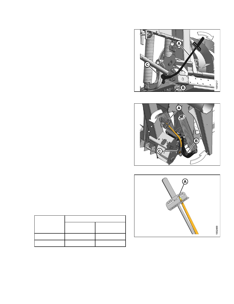 Table 4.4 float settings | MacDon FD75 OM User Manual | Page 155 / 448