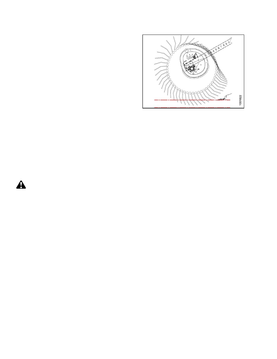 Adjusting reel cam, Warning | MacDon FD75 OM User Manual | Page 172 / 448