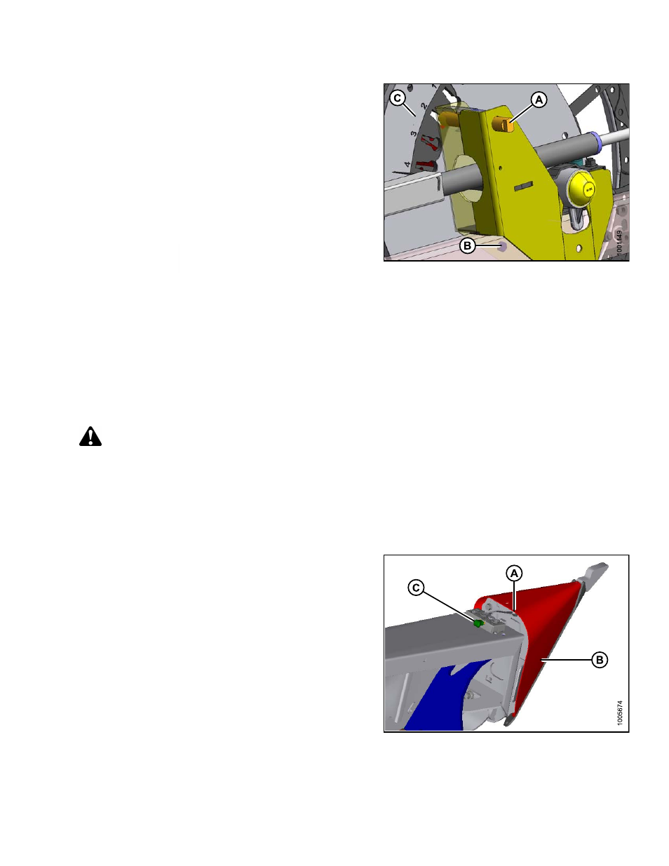 12crop dividers, Crop dividers, 12 crop dividers | Danger | MacDon FD75 OM User Manual | Page 173 / 448