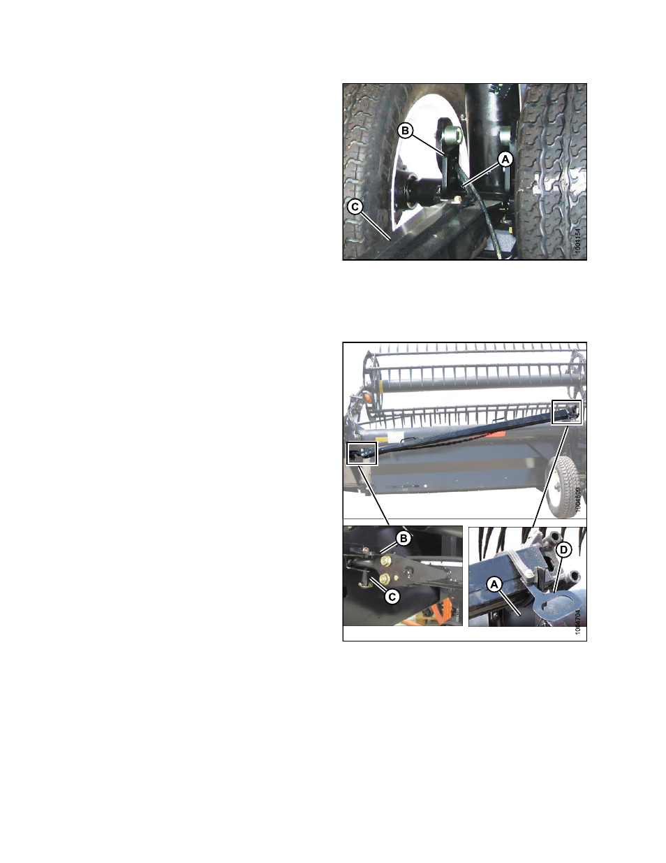 Storing tow-bar | MacDon FD75 OM User Manual | Page 188 / 448