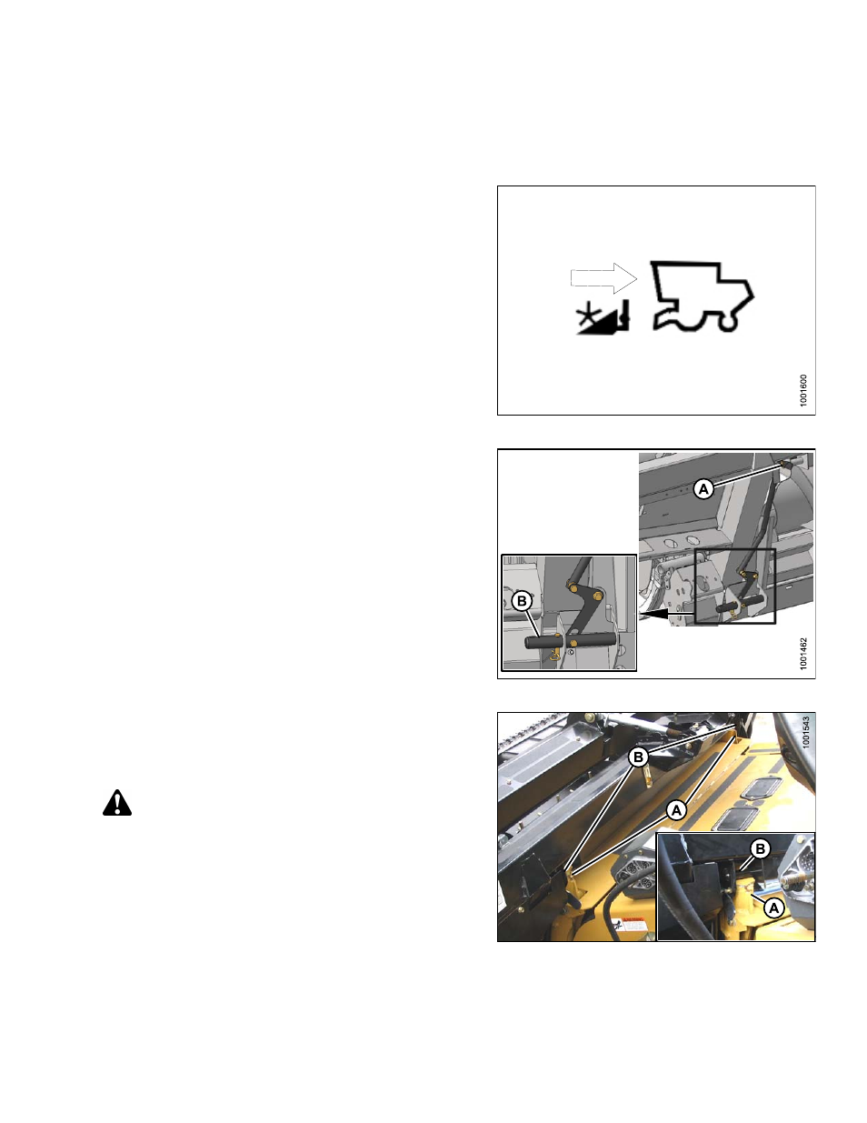 4lexion combines, 1attaching header to lexion combine, Lexion combines | Attaching header to lexion combine, 4 lexion combines, 1 attaching header to lexion combine, Caution | MacDon FD75 OM User Manual | Page 219 / 448