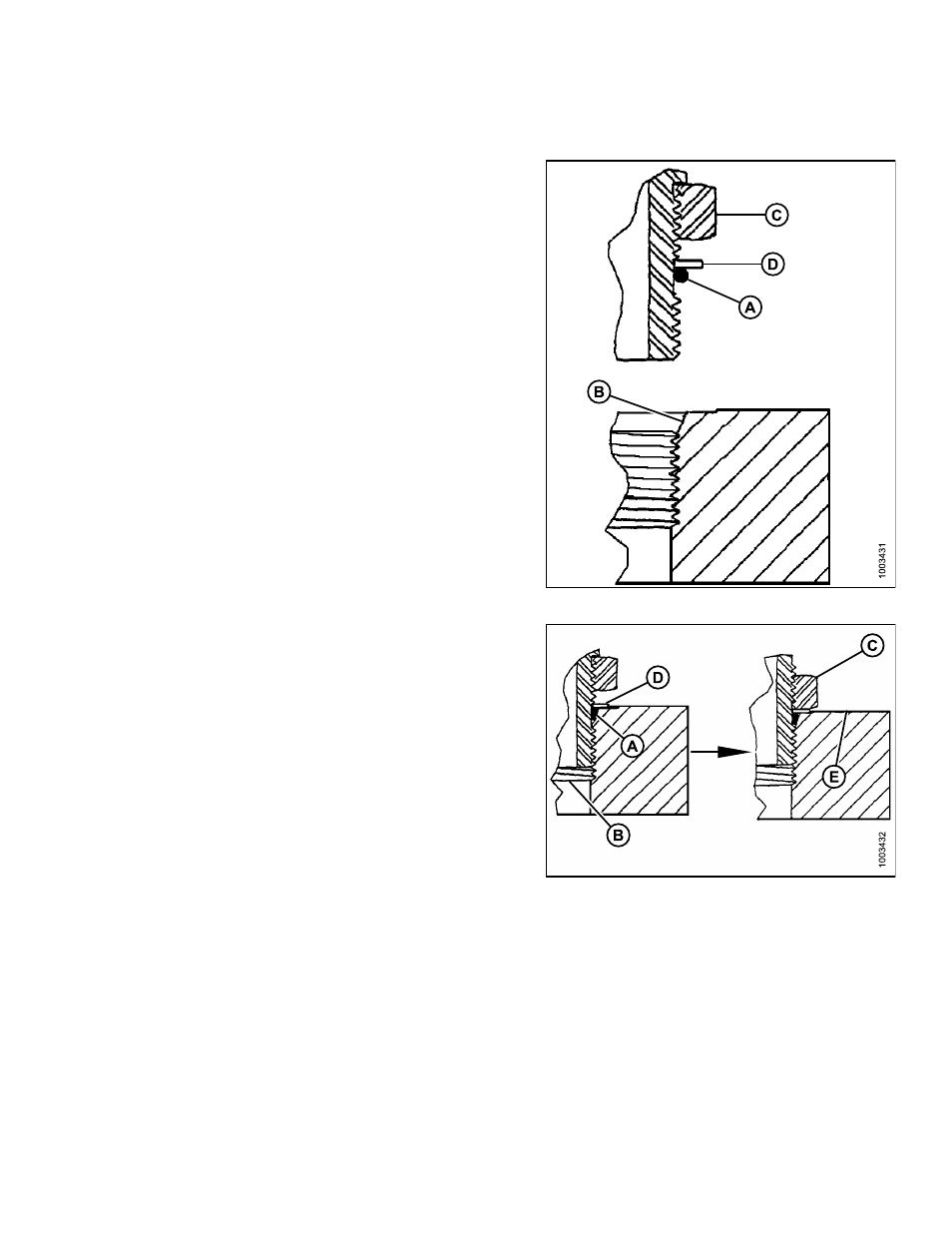 O-ring boss (orb) hydraulic fittings (adjustable) | MacDon FD75 OM User Manual | Page 265 / 448