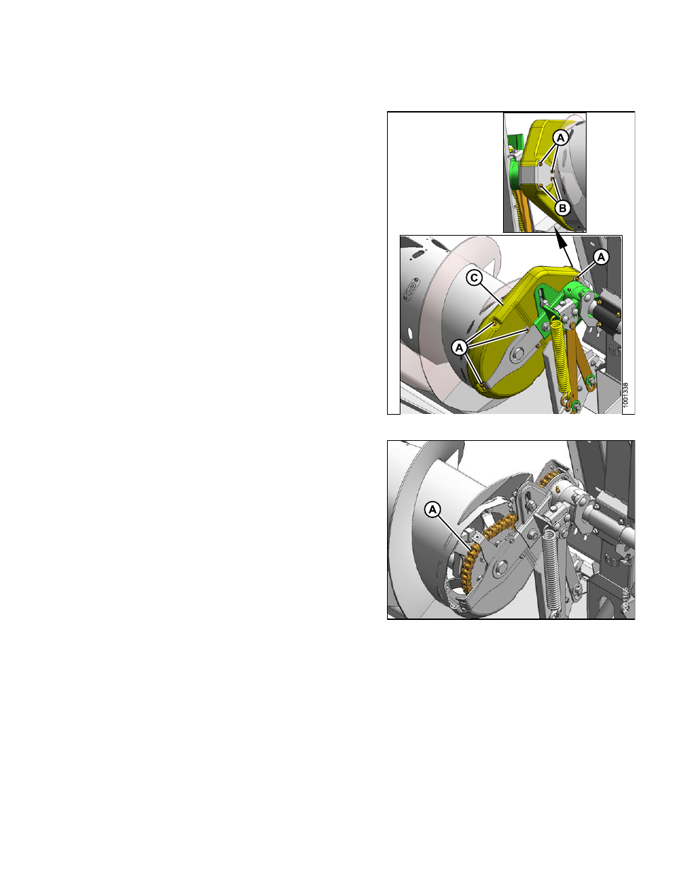 Lubricating auger drive chain | MacDon FD75 OM User Manual | Page 285 / 448