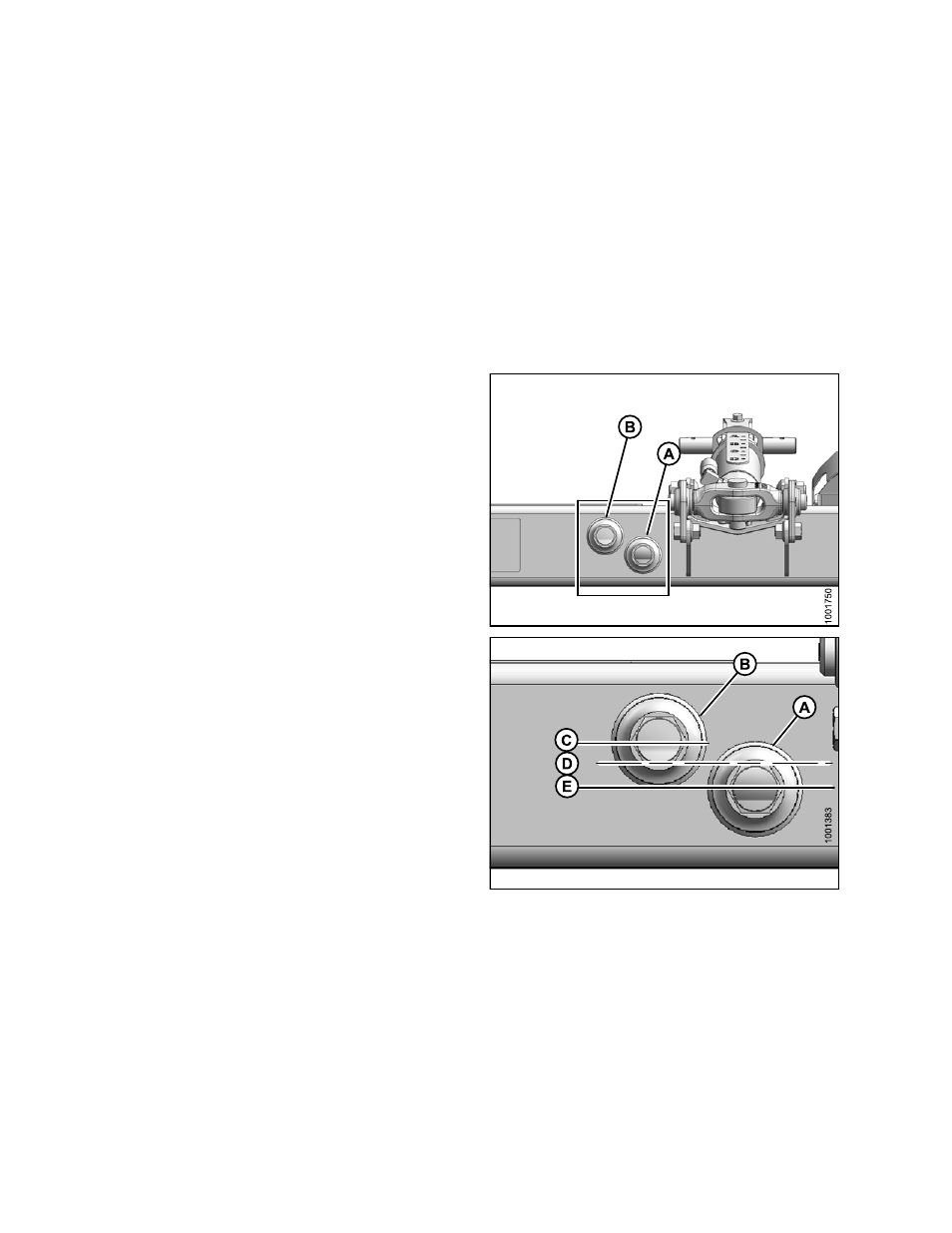 4hydraulics, 1reservoir, Checking oil level | Hydraulics, Reservoir, 4 hydraulics, 1 reservoir | MacDon FD75 OM User Manual | Page 288 / 448