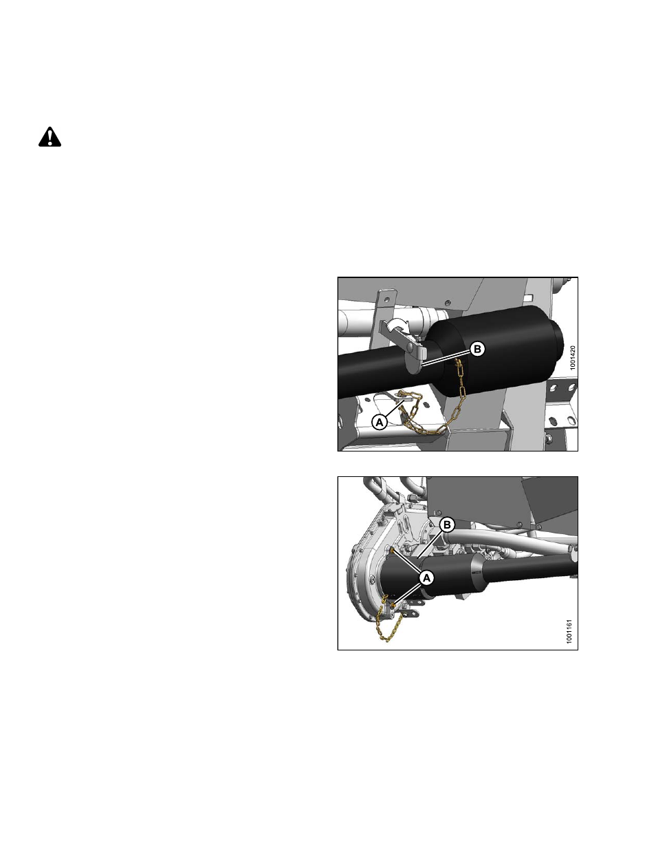 2installing driveline, Installing driveline, 2 installing driveline | Caution | MacDon FD75 OM User Manual | Page 294 / 448